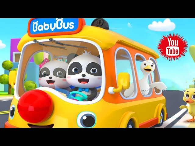 baby panda school bus in hindi | baby panda school bus game | बेबी पांडा स्कूल बस हिंदी में