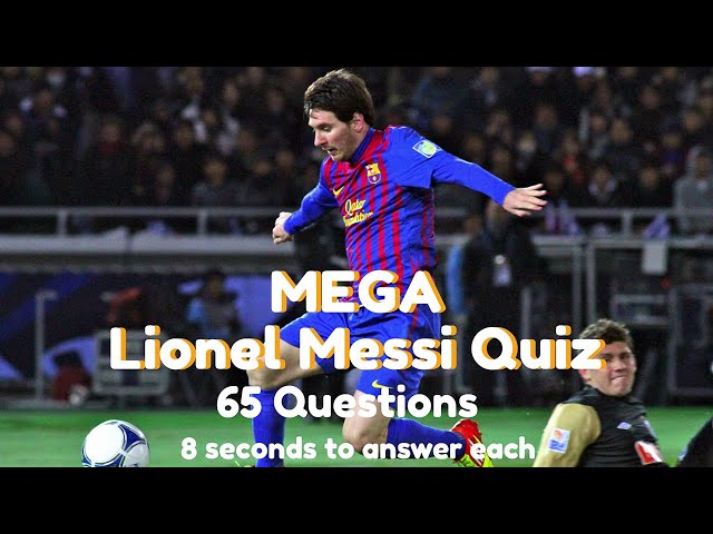 ⚽MEGA Ultimate Messi Quiz 2024 | How Well Do You Know Lionel Messi❓| 60+ Questions Only For FANS