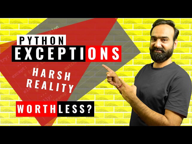 Python: Learn Everything About Exception Handling in Just 9 Minutes #python #ExceptionHandling