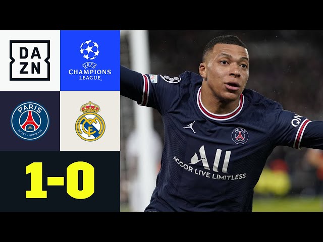 Mbappe vollendet Paris-Erfolg im Top-Duell: PSG – Real Madrid 1:0 | UEFA Champions League | DAZN