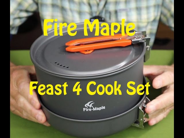 Fire Maple Feast 4 Hard Anodized Cook Set
