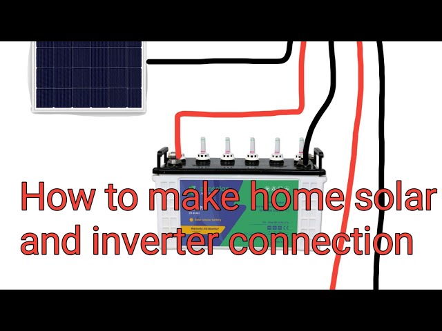 #home 🏠solar and inverter connection Tamil#electronics#how#ind#technical#youtubvideo#YouTube shorts
