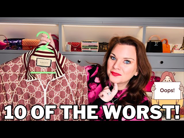 MY 10 WORST INFLUENCED LUXURY PURCHASES EVER! Worst MISTAKES & REGRETS.