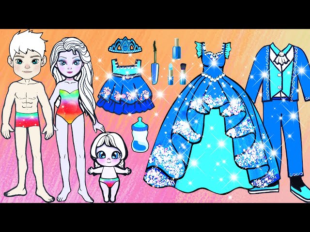 WOW! How To Make Up For Elsa? - Barbie Story & Crafts | WOA Doll Stories