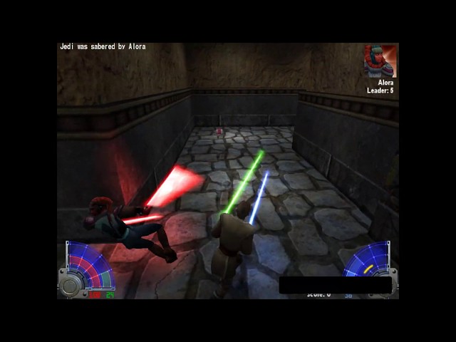 Star Wars Jedi Academy Lightsaber Combat