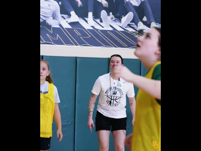 Baylor Basketball (W): Kid's Camp Edition Mic'd Up with Caitlin Bickle