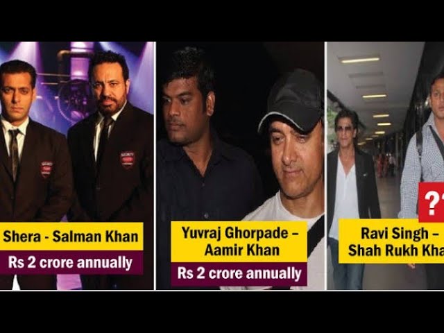 Top 05 Richest Bodyguards  Of Bollywood Actors|Bollywood Actors|Bodyguards|Rajput Documentary.