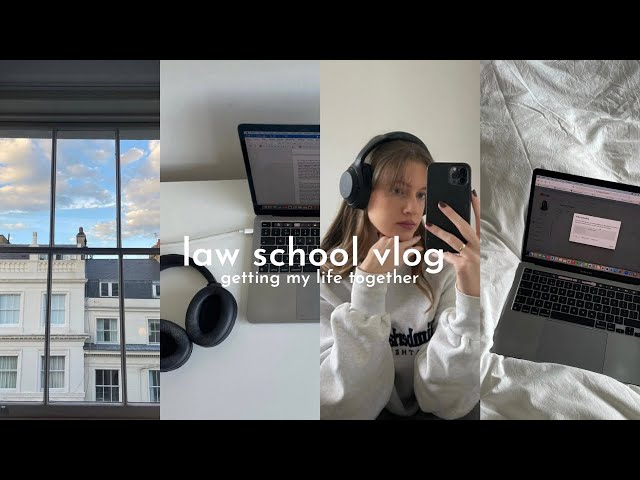 GETTING BACK ON TRACK - VERY productive day as a law student (uni vlog)
