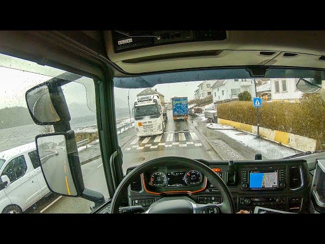 POV Driving Scania S520 - Convoy with my colleague!
