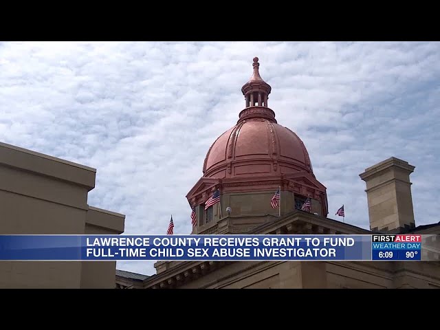 Lawrence County receives grant to fund full-time child sex abuse investigator
