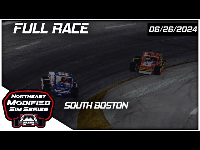 North East Modified Sim Series at South Boston Speedway in iRacing
