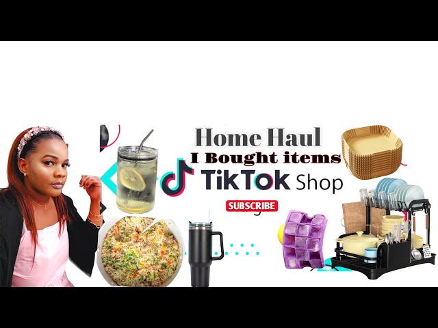 Home Haul | tiktok shop 2023 | #home #ukvlog #dailyvlog #weeklyvlog #swahilivlog #tiktokshop #tiktok