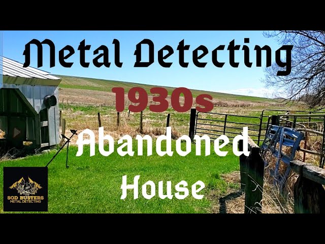 Metal Detecting 1930s Abandoned House