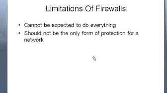 os firewalls and security