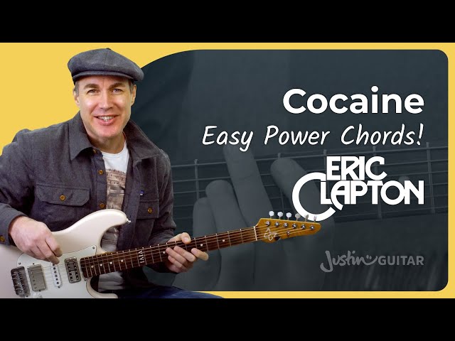 Cocaine Easy Guitar Lesson | Eric Clapton