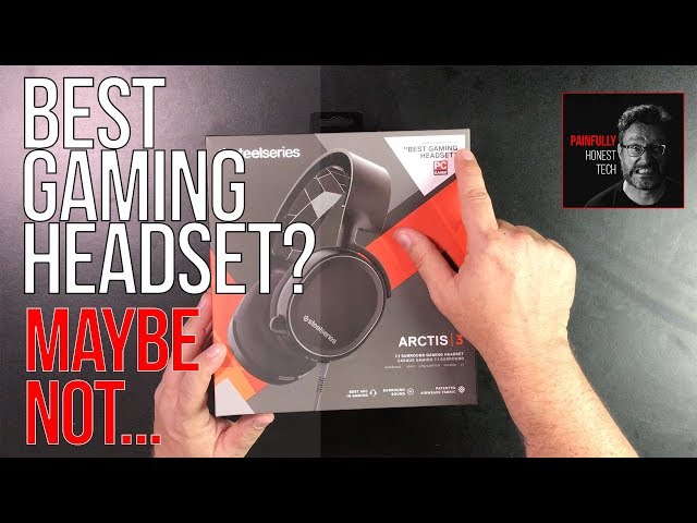 Steelseries Arctis 3 Gaming Headset Review and Mic Test