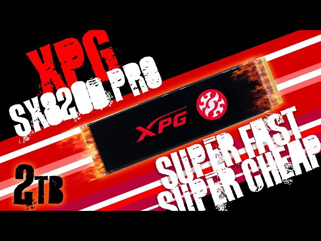XPG SX8200 Pro 2TB M.2 PCIe NVME SSD: Unboxing, Installation and Review