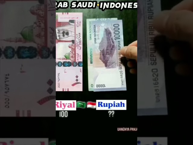 PART 01 mata uang Arab Saudi riyal vs RUPIAH INDONESIA #indonesia #short #arabsaudi