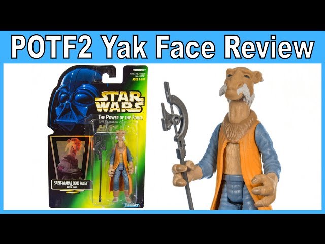 Star Wars POTF2 3.75" Yak Face Review