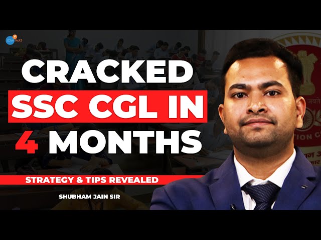 Cracked SSC CGL In 4 Months With This Strategy | SSC CGL 2024 Tips | @RBERevolutionByEducation
