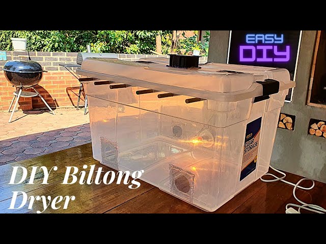 How to Make Your Own Biltong Dryer | DIY Biltong box | Xman & Co
