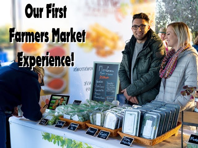 Our Farmers Market Experience! On The Grow | Gardening | Gardening Business | Indoor Farming
