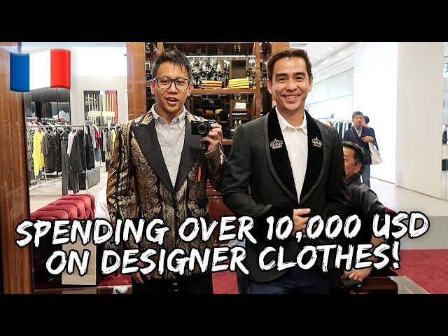 Spending Over $10,000 USD on Designer Fashion in Paris  Vlog #572