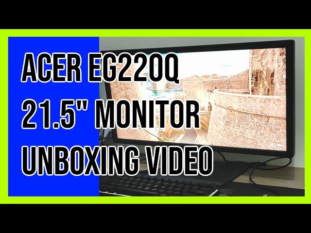 Acer EG220Q Monitor | THE BEST BUDGET GAMING 144Hz MONITOR