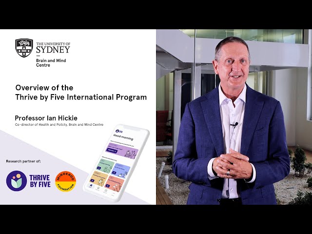 Thrive by Five International Program - Research Program Overview