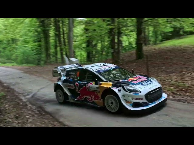 Compilation WRC Croatia 2024 - no music, only the beautiful sounds of WRC1 cars