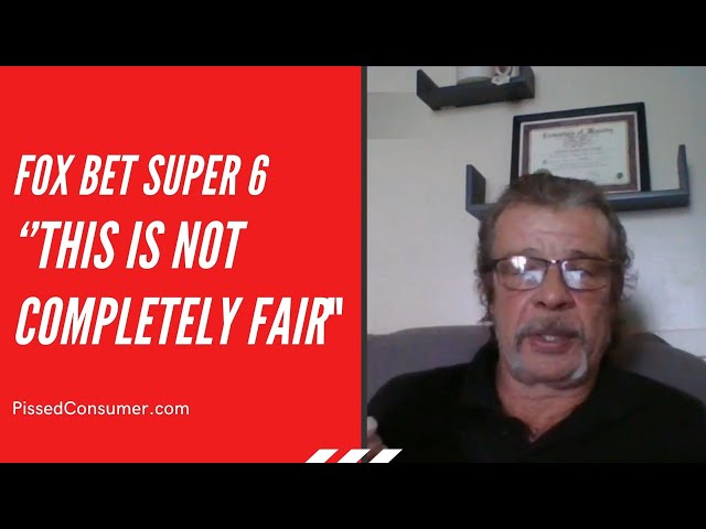 FOX Bet Super 6 Reviews "Controllers of this game are biased"