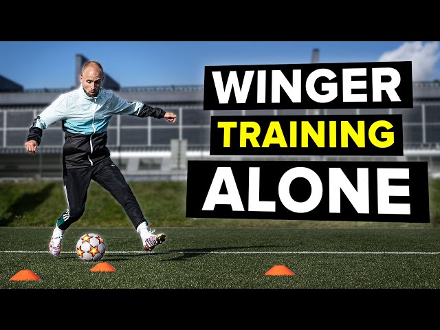 Improve as a winger ALONE with these 3 drills