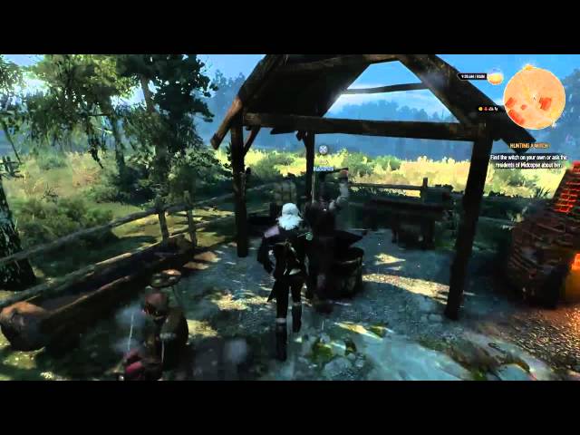 The Witcher 3: Exploring and questing #1 (Part 1 of 2)