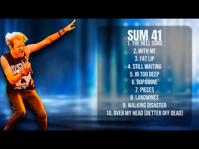 Sum 41-Year's unforgettable music journey-Prime Chart-Toppers Playlist-Joined