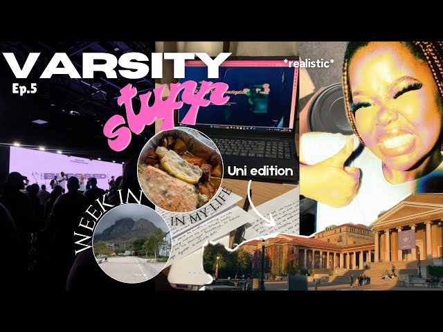 VARSITY STUFF ep.5: Week in my life *realistic* | Uni student.