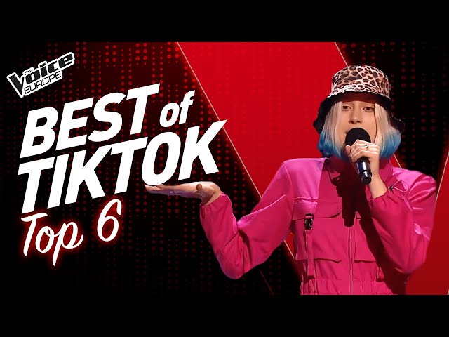 FAMOUS TIKTOK Songs on The Voice Kids! 🤯 | TOP 6