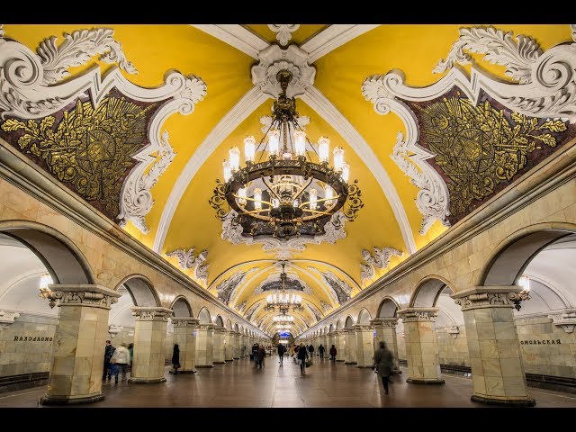 Mosca: La Metropolitana più bella del Mondo [SUB ENG]