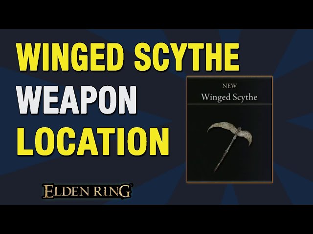 Elden Ring | Winged Scythe Location Guide - Weeping Penninsula