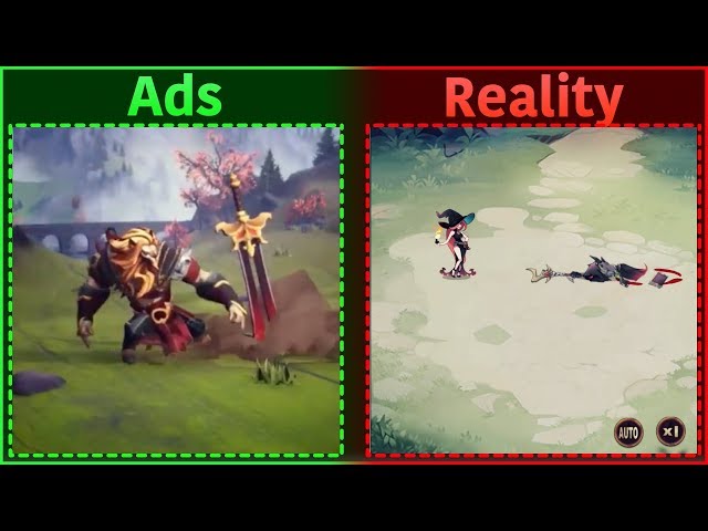 Mobile Game Ads Vs. Reality 5