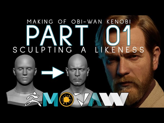 Making of Obi-Wan Kenobi PART 01 Sculpting a likeness in zbrush