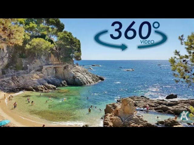 Myrtos beach_cefalonia_ Greece_360 VR video ||  ks creation