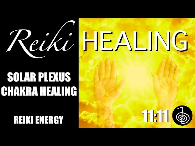 Solar Plexus Chakra Healing - Reiki Energy (Silent) - Reiki Meditation - Manipura Chakra
