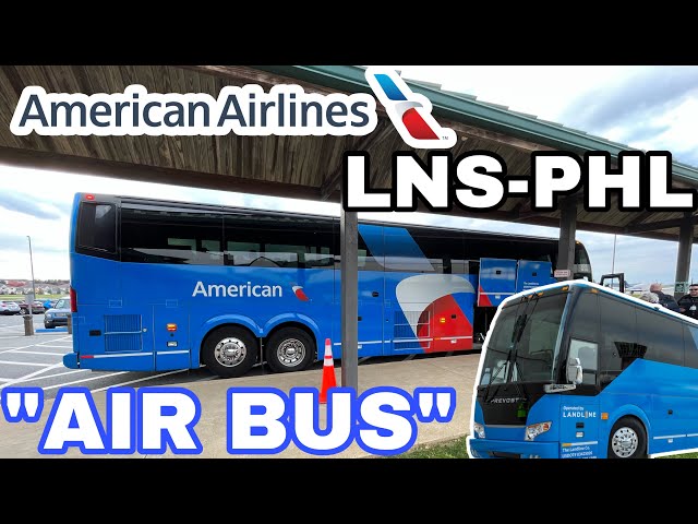 I LITERALLY Took An American Airlines “Air Bus” | Lancaster - Philadelphia International Airport