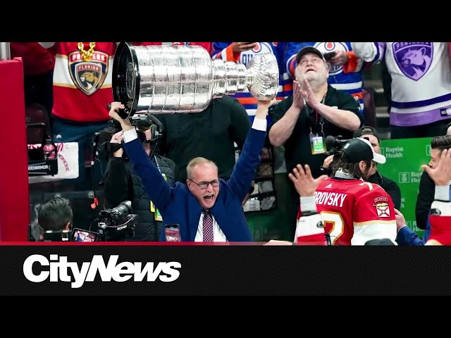 Jets fans celebrate former coach's Stanley Cup triumph