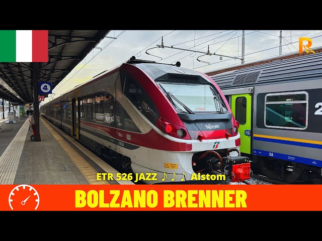 Cab Ride Bolzano - Brenner (Brenner Railway - Italy) train driver's view in 4K