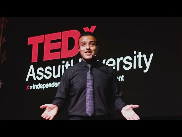 When Poetry touches your thoughts  | Mahmoud Saad | TEDxAssuitUniversity