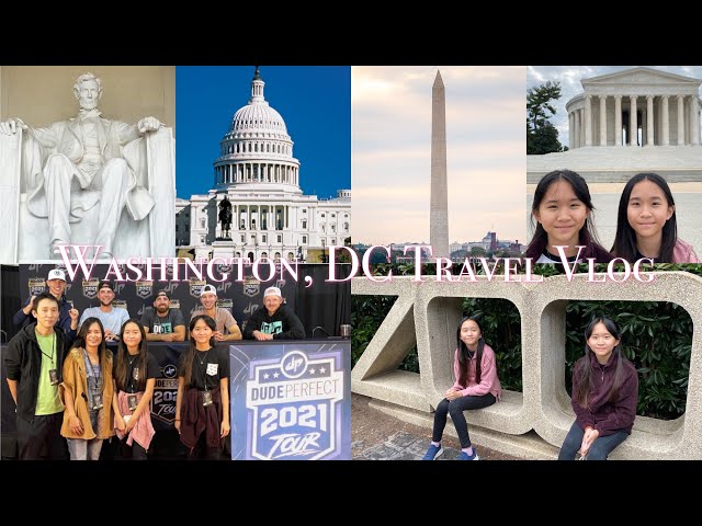 Weekend in Washington, D.C. TRAVEL VLOG! | Janet and Kate