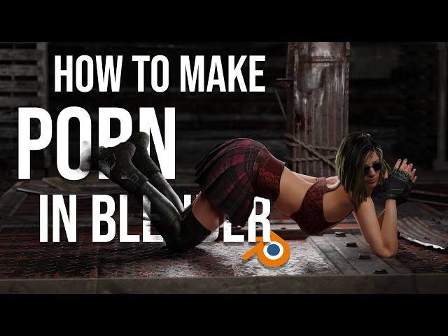 How to Make Porn In Blender: Attaching Clothing