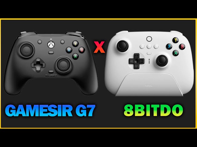 8Bitdo Wireless vs GameSir G7 Qual Escolher