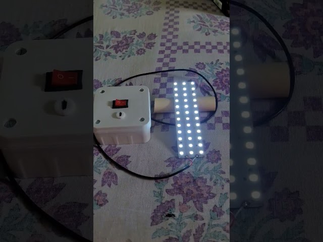 Homemade emergency light // #viral #diy #diyprojects #electronics